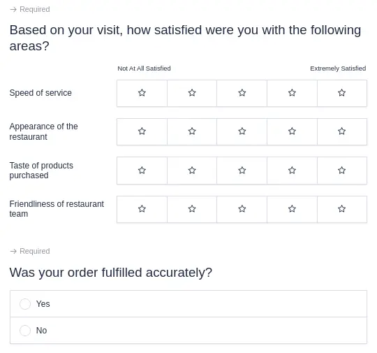 Rate your satisfaction and provide genuine feedback on your recent visit to the Dunkin Donuts restaurant